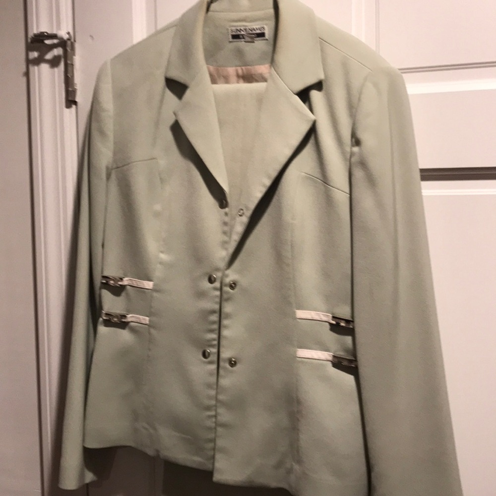 Light Olive pants suit